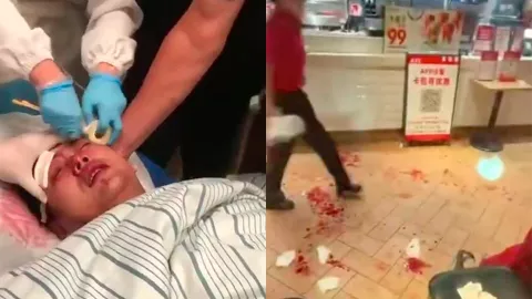 福建泉港KFC持刀伤人事件