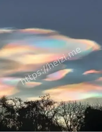 极地平流层云彩光